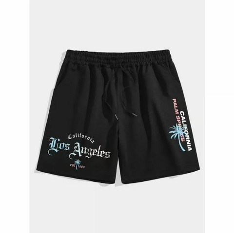 Short Moletom Los Angeles