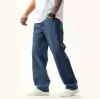 Calça Jeans Escura Reta