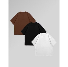 Camiseta Oversized - kit3 na internet