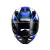 Capacete Racer1 Rc1 Icone Branco Preto Azul - comprar online