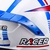 Imagem do Capacete Racer1 Rc1 Nava Branco Azul Vermelho