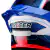 Imagem do Capacete Racer1 Rc1 Icone Azul Branco Vermelho