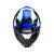 Capacete Racer1 Rc1 Icone Branco Preto Azul na internet