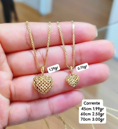Peça de ouro 18k na internet