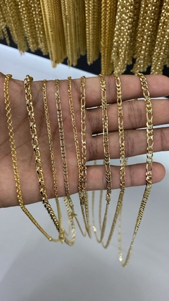 Corrente banhada com 10 milésimos ouro faça pagamento e mande print do modelo no WhatsApp - RJ JOIAS