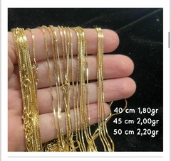 Peça de ouro 18k na internet