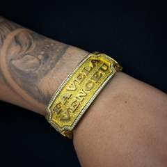 Bracelete moeda antiga - RJ JOIAS