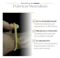 Pulseira Masculina Premium