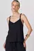 Blusa de Alças em Viscose com Elastano