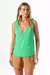 Blusa alça decote V