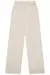 Calça Wide Leg Cintura Alta em Blend de Linho com Pespontos Contrastantes (75901) - Livia Barros