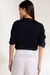 Blusa com pedrarias em meia malha - comprar online