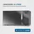 Micro-ondas Mondial MO-02-34-E 1400W 34 Litros Inox - comprar online