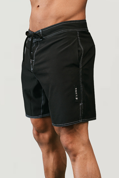 Boardshorts Lurk Preto/Branco