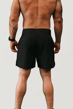 boardshorts preto lurk com cos firme
