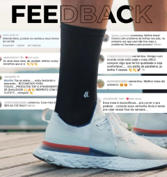 Imagem do Meia Performance Quadri Branca Lurk