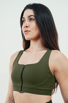 Top c/ Zíper Botanic Lurk - comprar online