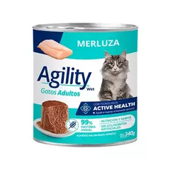 AGILITY LATA GATO ADULTO MERLUZA