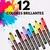 Plumones Acrílicos Profesionales, tinta premium - Set de 12 - comprar en línea