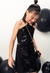 Vestido em Paetê Preto