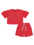 Conjunto Short Vermelho Dway