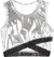 Cropped Prateado Nina Go