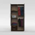 Ropero "DIELFE" PAC090-W 2 puertas - WENGUE en internet