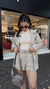 Conjunto Blazer e Short Suíça Nude en internet