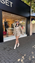 Conjunto Blazer e Short Suíça Nude - tienda online