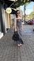 Conjunto Tamara Suede Bordado Chumbo - tienda online