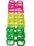 ANTEOJO FLUO CUADRADO x 6