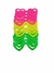 ANTEOJO FLUO CORAZON x 6