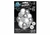 SET GLOBO CHROME PLATEADO/BLANCO