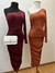 Imagem do Vestido Manga Nula – Nude, Marsala e Telha