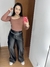 Calça couro - Closet Sthefany Costa