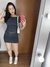 Vestido estrela costas abertas