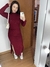 Vestido gola longo na internet