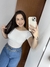 Blusa costas abertas - loja online