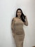 Vestido Manga Nula – Nude, Marsala e Telha - loja online