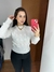 Trico longo branco - comprar online