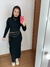 Vestido gola longo na internet