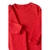 Conjunto canelado - vermelho - comprar online