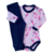 Conjunto canelado - Sereia marinho - comprar online