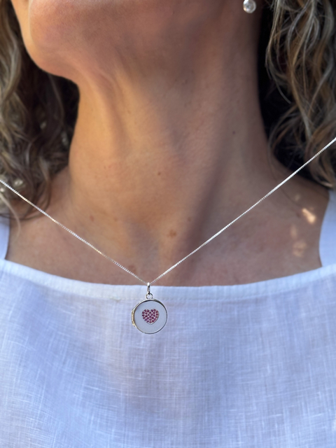 Relicário Coração de Mãe - comprar online