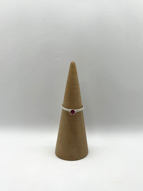 Anel Solitário Colorido - comprar online