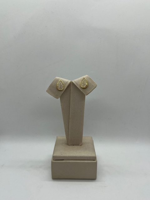 Brinco Gota Cravejado