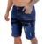 Bermuda Jeans Masculina Destroyed: Autenticidade - Loja virtual RCM
