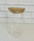 Frasco de vidrio hermético triangular 850 ml