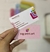 Cartão de visita ♡ Verniz localizado - loja online