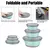 3 Tigelas de Silicone Dobráveis - comprar online